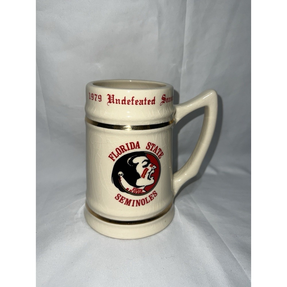 Florida State University Seminoles Lewis Bro Ceramic 1979 Undefeated Season Read
